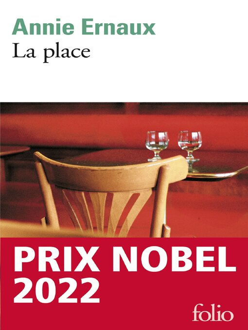 Title details for La place by Annie Ernaux - Available
